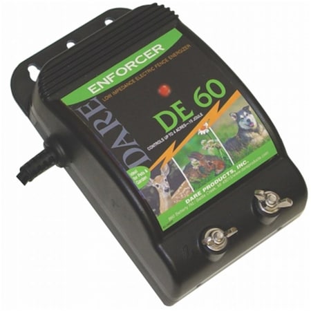 Dare Products Electric Fence Controller- Black 10 Mile - DE 60 DA37109